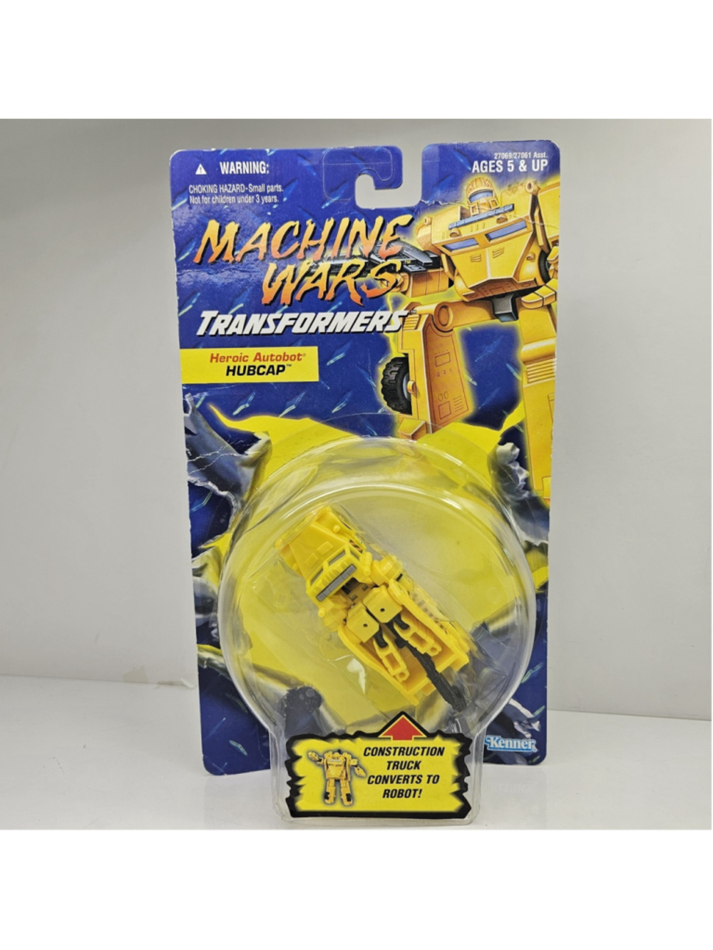 SEALED Transformers Machine Wars Hubcap Heroic Autobot 1996 Hasbro Box Wear